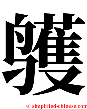 鹱 serif font