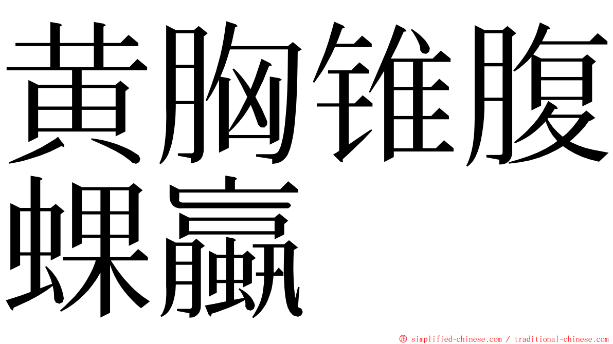 黄胸锥腹蜾蠃 ming font