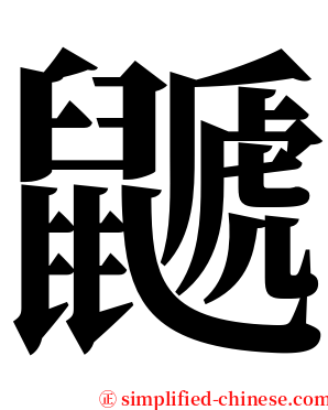 鼶 serif font