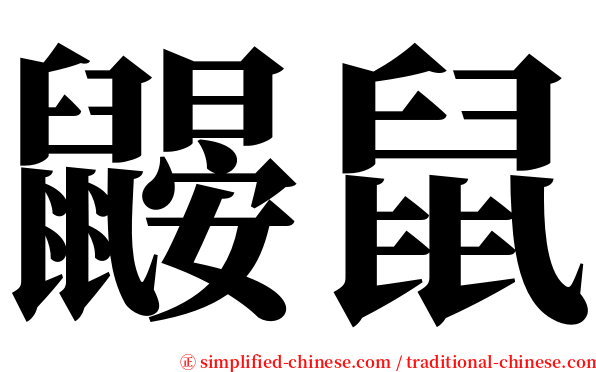 鼹鼠 serif font