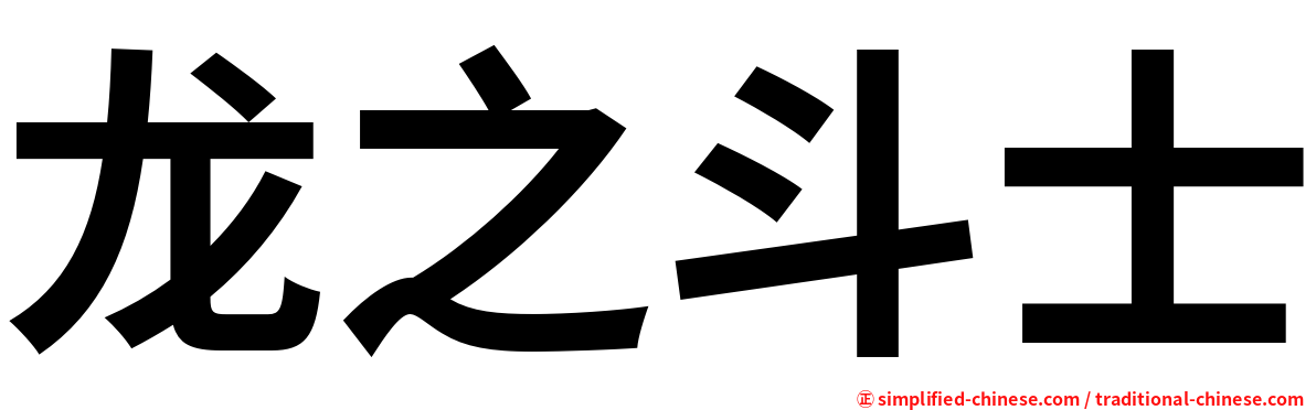 龙之斗士